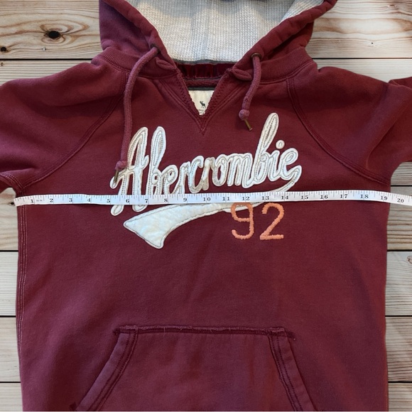 Y2K 2000's Abercrombie & Fitch Hoodie Sweatshirt Large - Picture 2 of 6